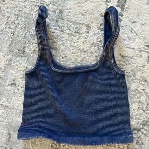 Distressed Free People Tank